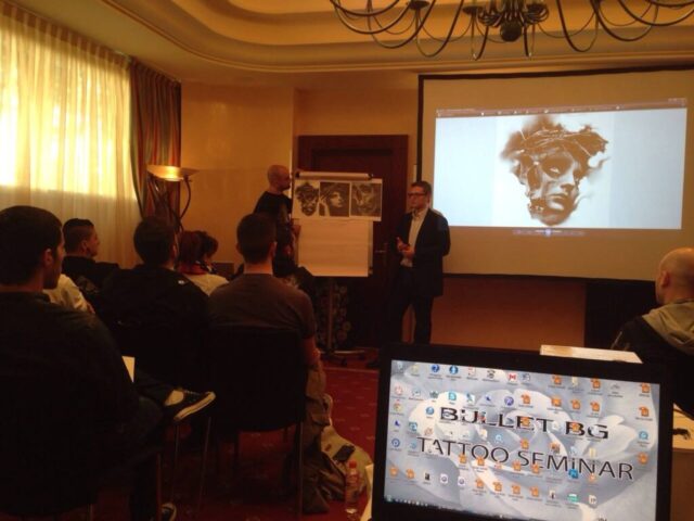 Seminario de Tatuajes Interpretación consecutiva 2014 - Bullet BG Seminario de Tatuajes Interpretación consecutiva 2014 - Bullet BG