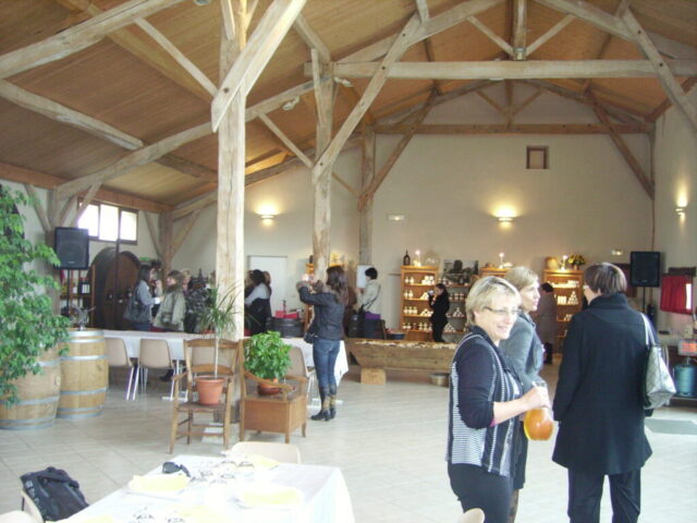 Interpretación en una de las comidas