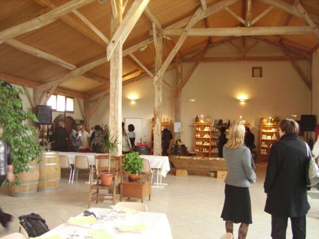 Interpretación en una de las comidas