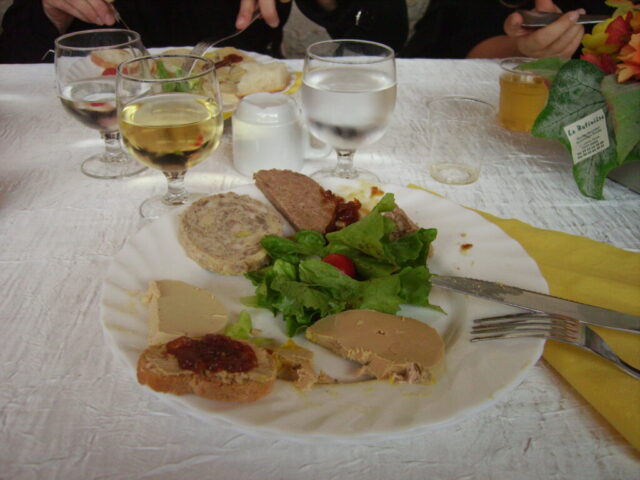 ¡Qué rico el foie gras!